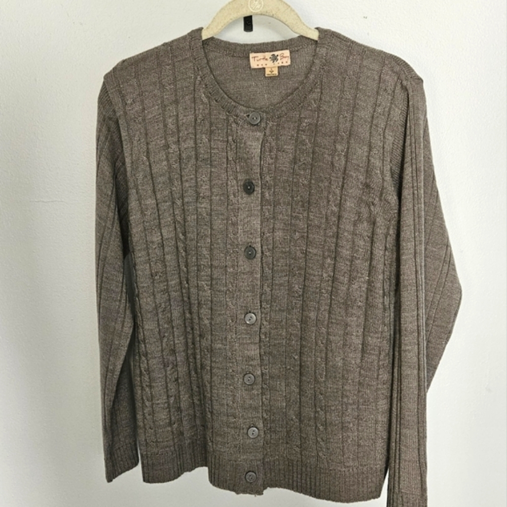 Womens Cardigan Size Large Button Front‎
